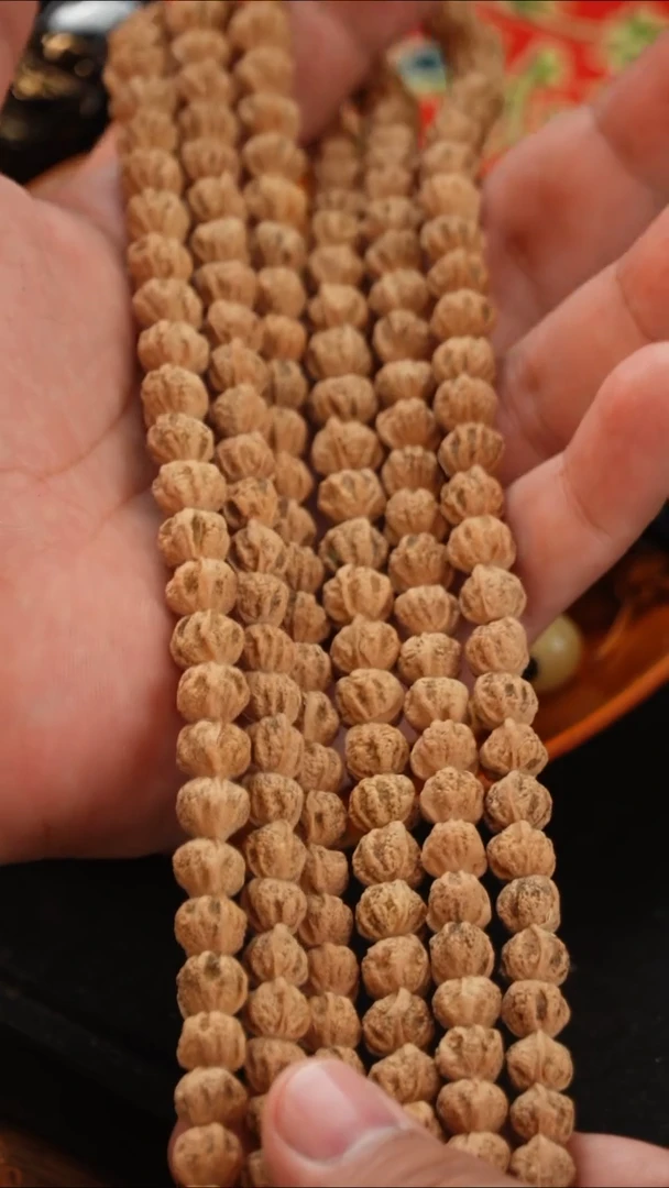 柏香籽/百香籽手串麻皮原桩微磨