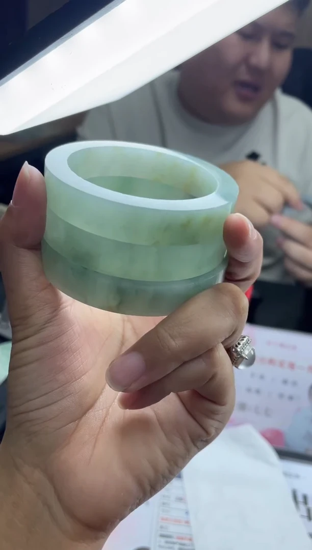 未镶嵌手镯定制翡翠正圈AJC45SZ-DZS