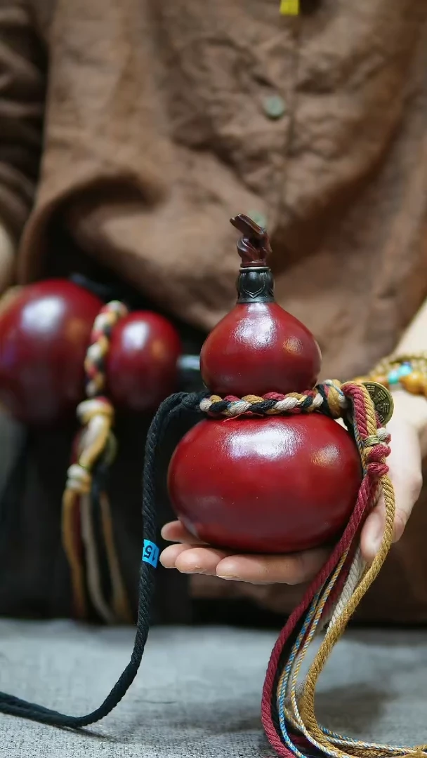 【闪购商品】（福禄 ）天然葫芦（大漆款）153