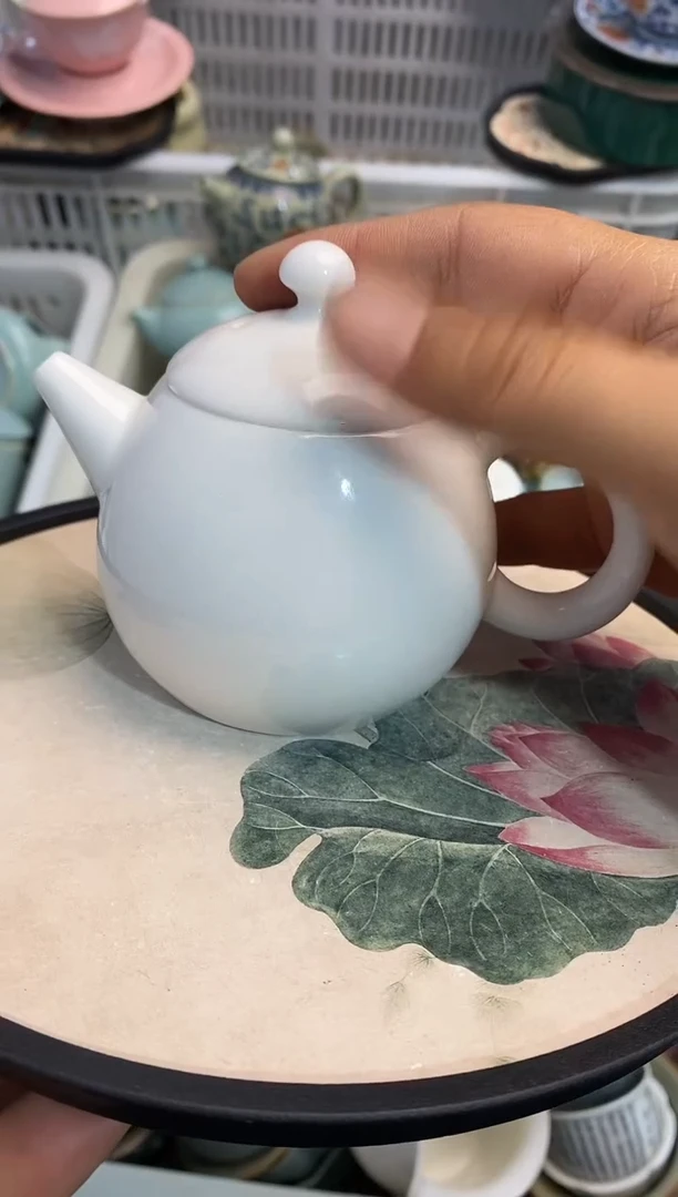 高端 茶壶 茶杯 茶具 轻轻微瑕