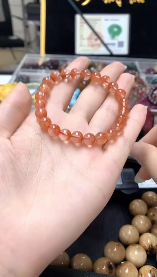 未镶嵌手链烟晶手链52