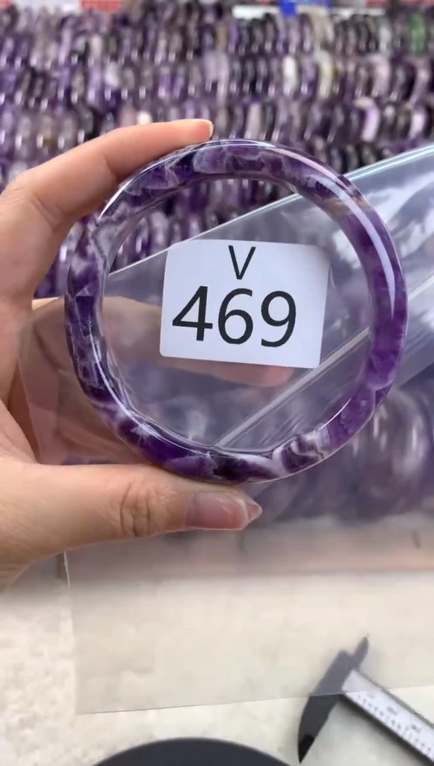 【闪购商品】水晶水晶手镯V未镶嵌469-65