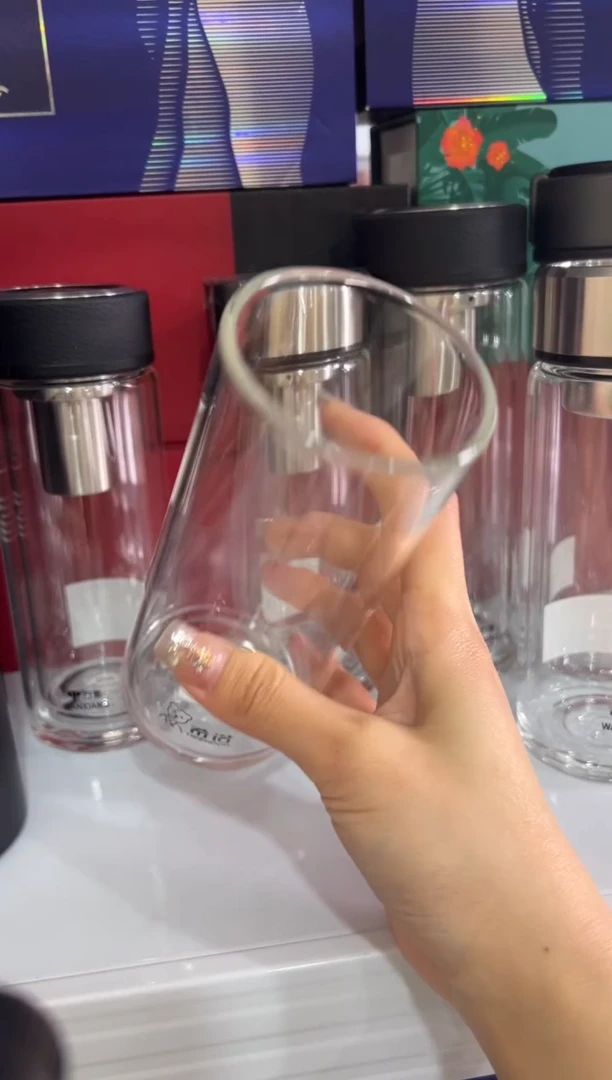 【闪购商品】茶杯经典单层445ml高硼硅