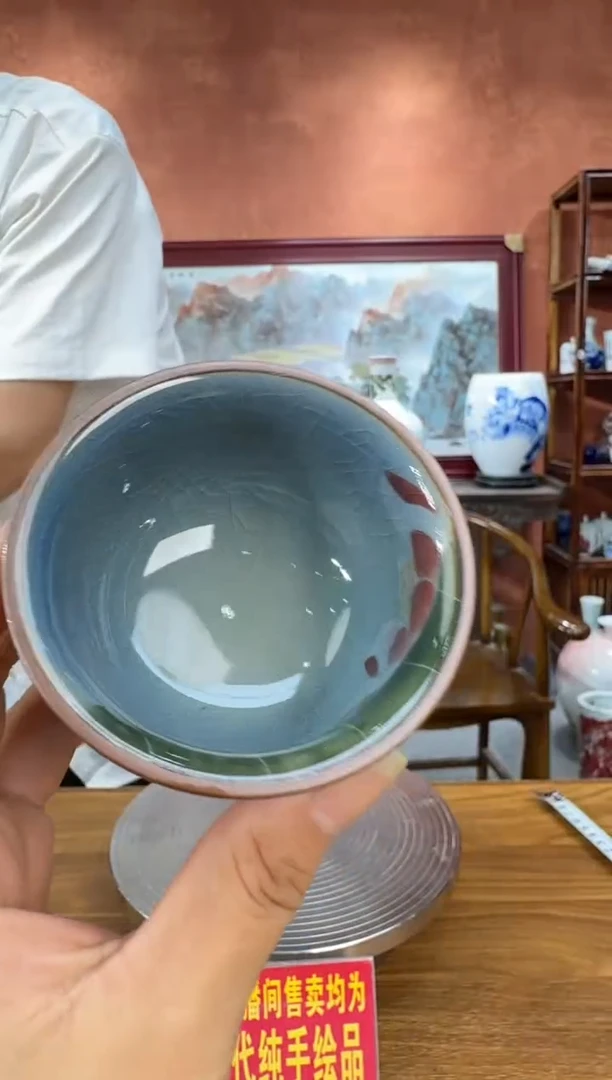 吴义松陶盟手工手绘陶瓷编码：5678