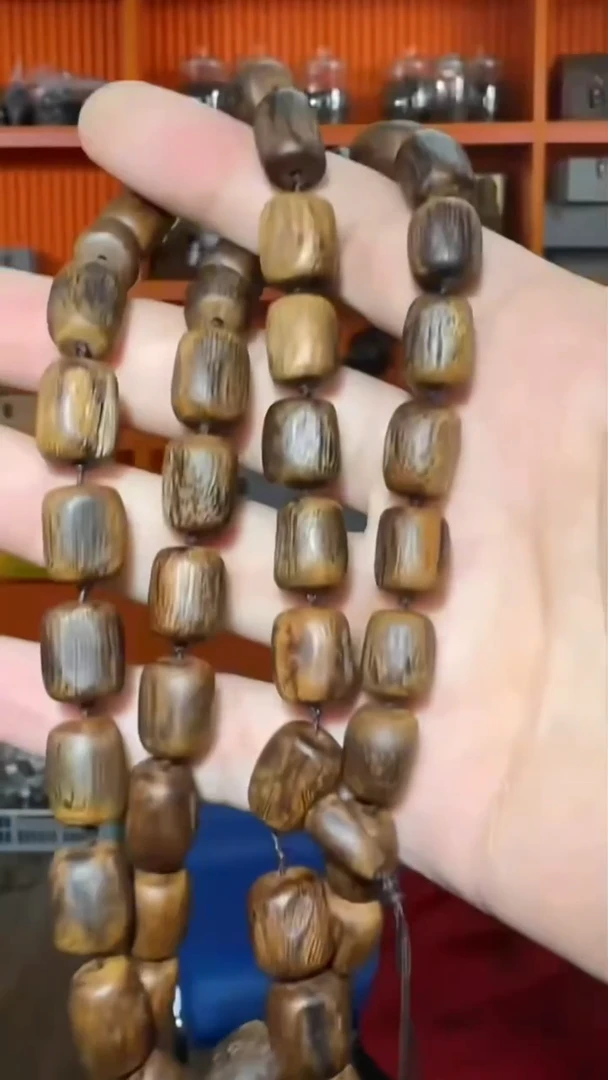 沉香手串a62号长串55g多样性发一