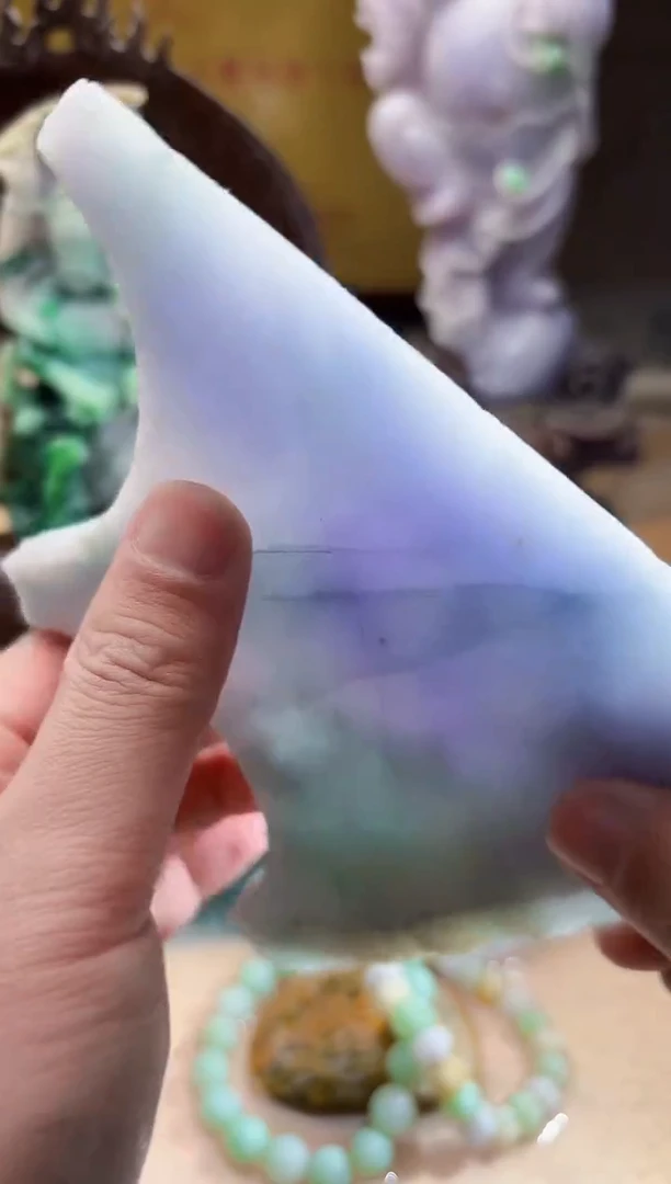 未镶嵌挂件翡翠A货张麦9083