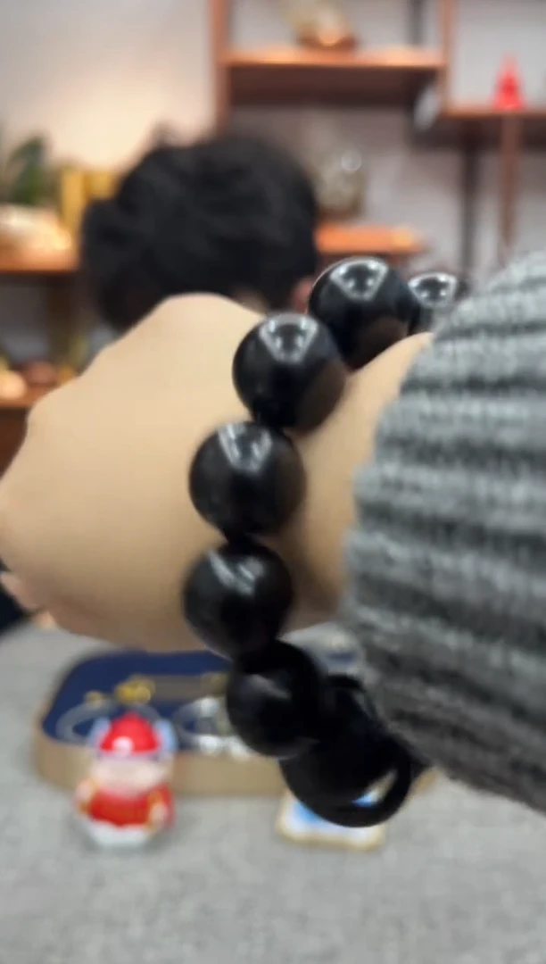 【闪购商品】风车木（黑檀木）无事牌102484-手串