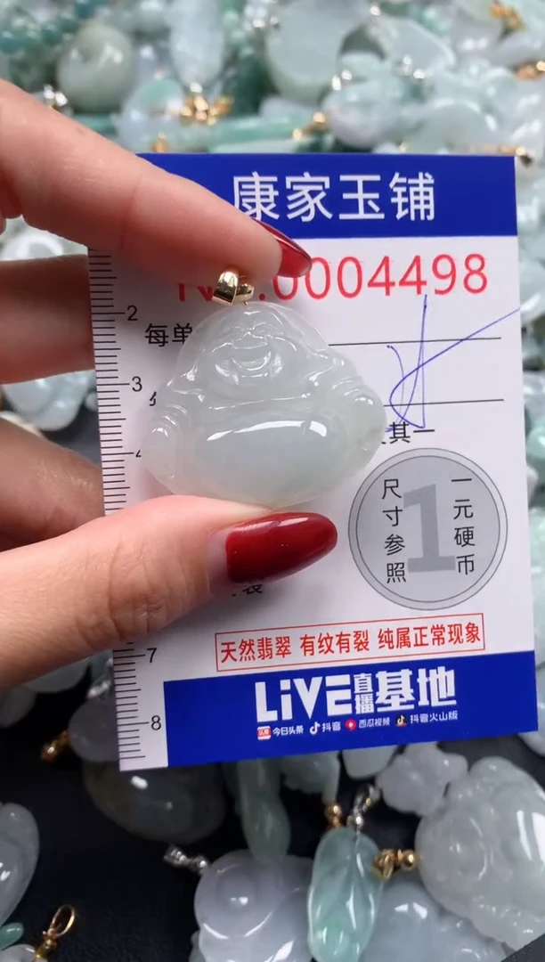 颈饰未镶嵌翡翠4498