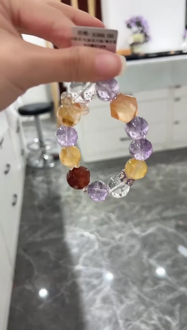 未镶嵌手链水晶手串