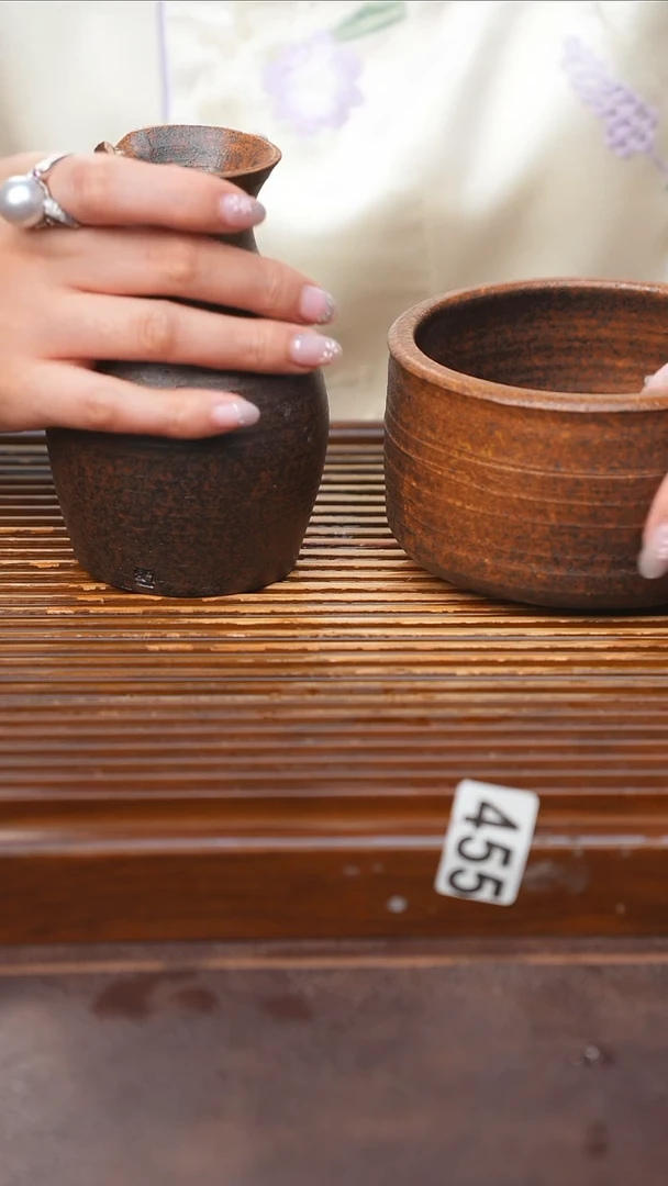 其他万古烧粗陶手工茶具