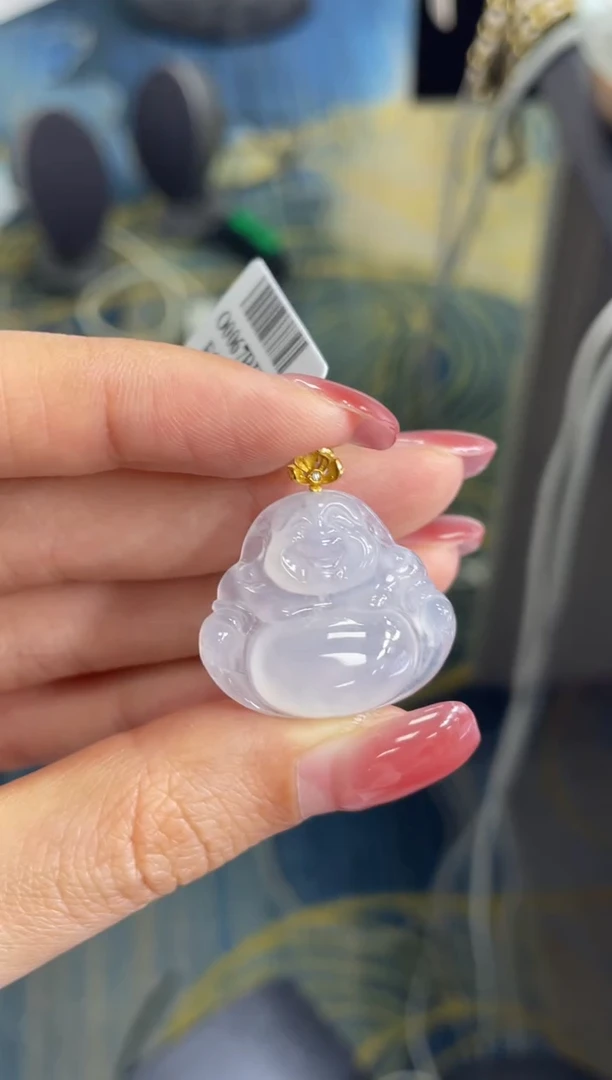 18K金镶嵌定制翡翠DDJ36268