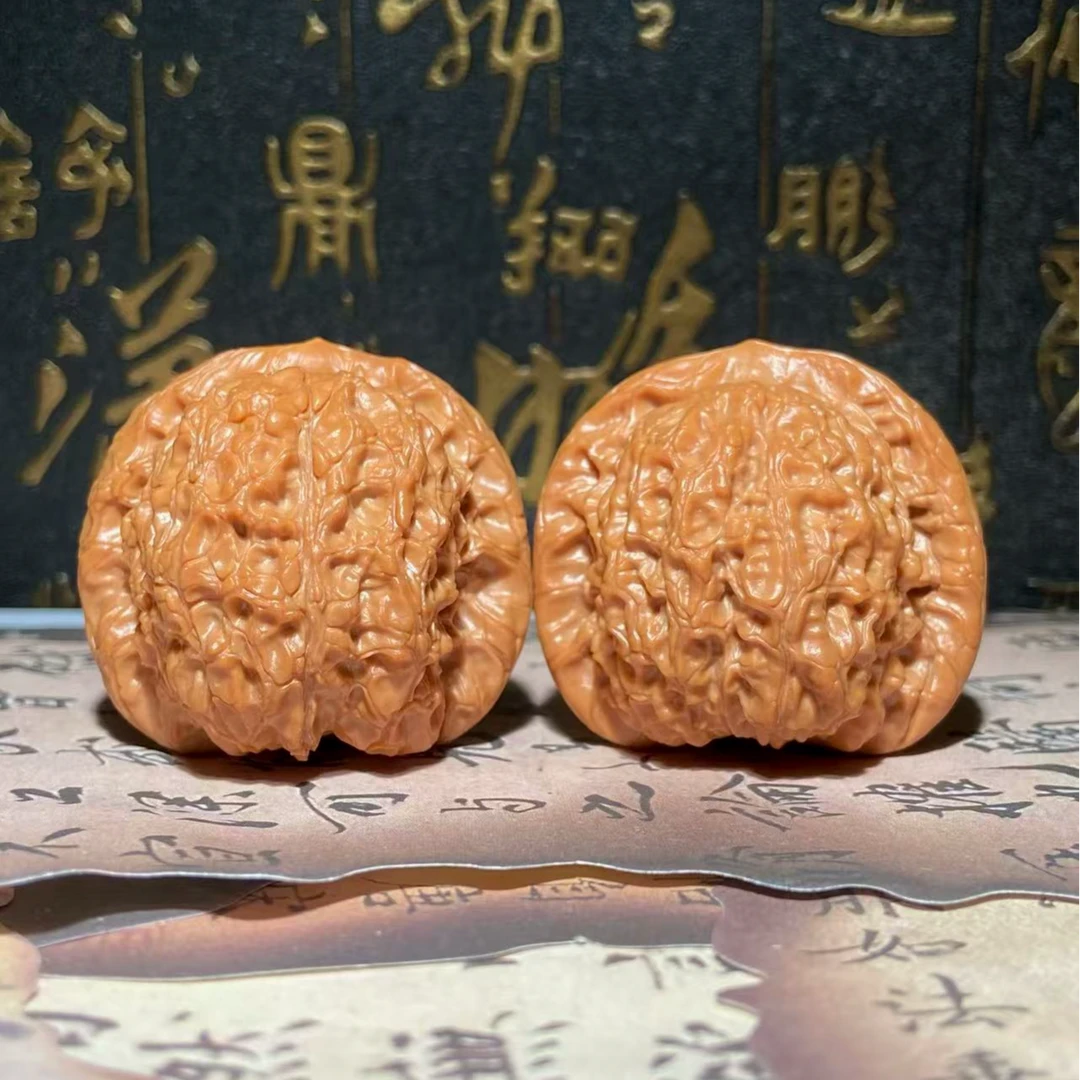 文玩核桃把件血麒麟边40肚38高37