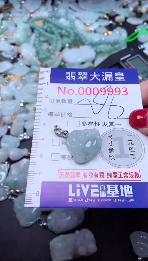 颈饰未镶嵌翡翠9993