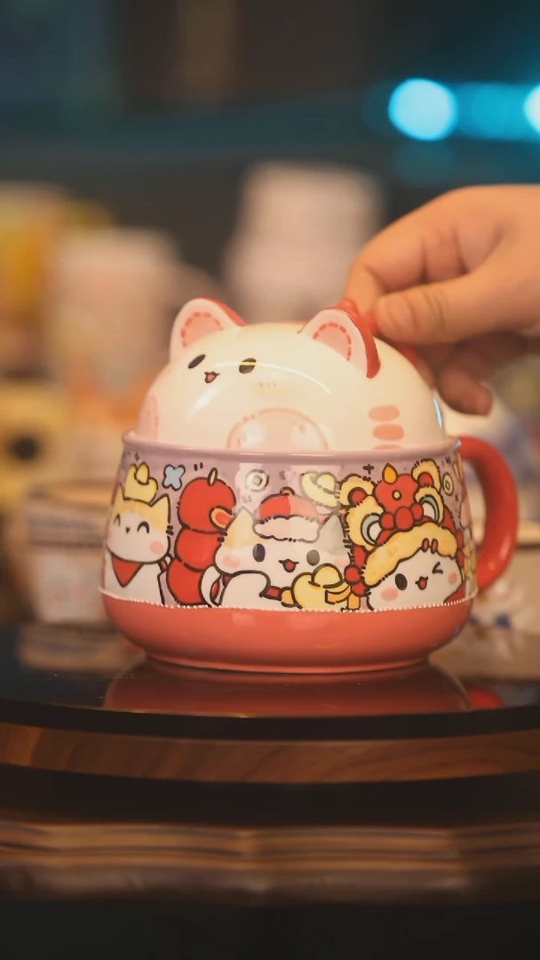 【闪购商品】摆件景德镇釉下彩绘设计师款式陶瓷