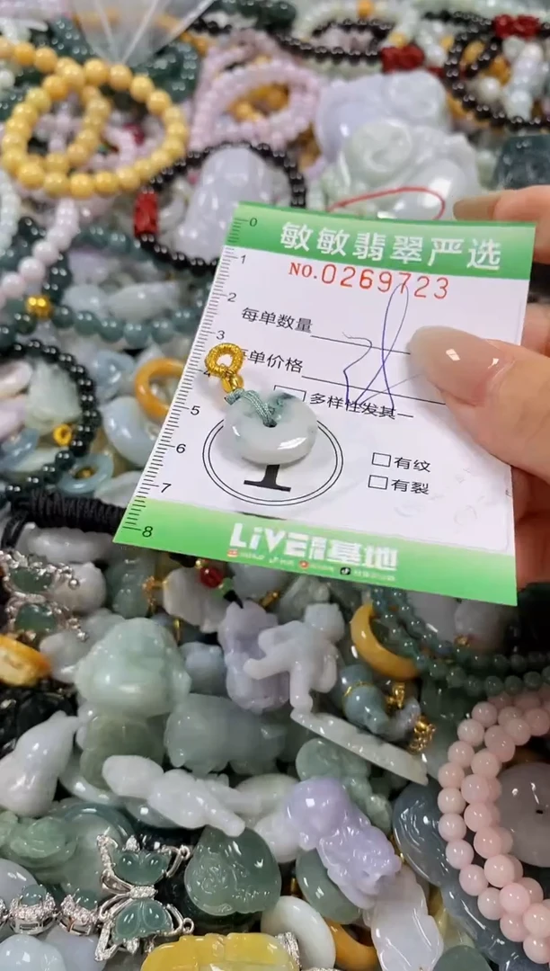 翡翠未镶嵌颈饰闪购0269723