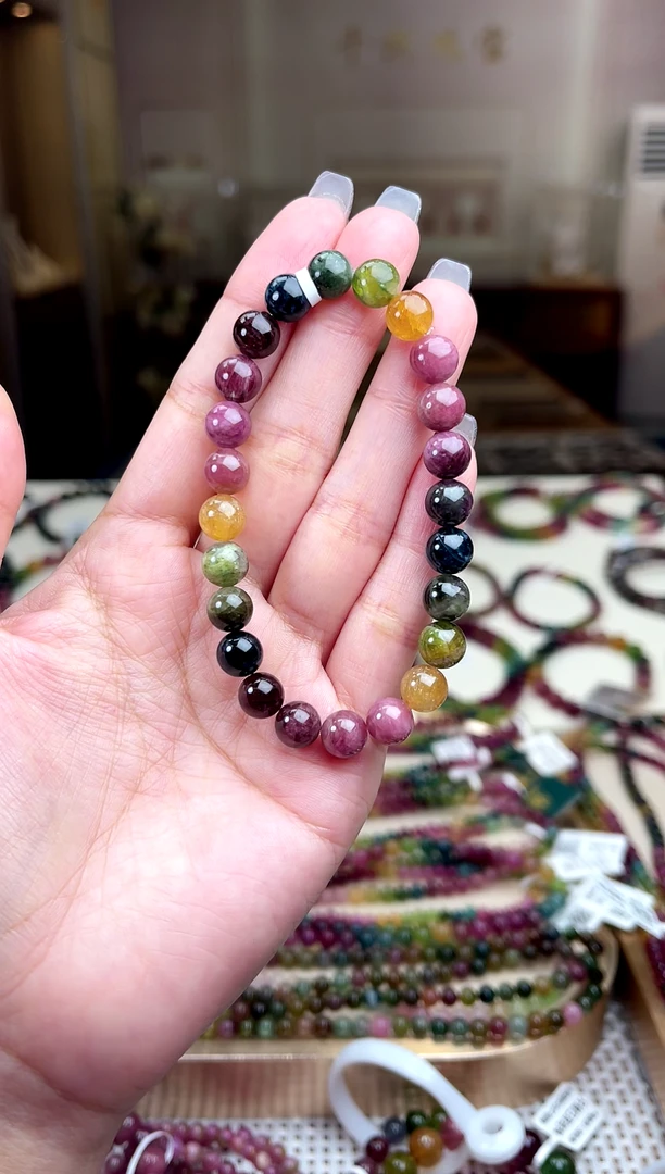 【闪购商品】碧玺/未镶嵌7mm+碧玺单圈多样性发货