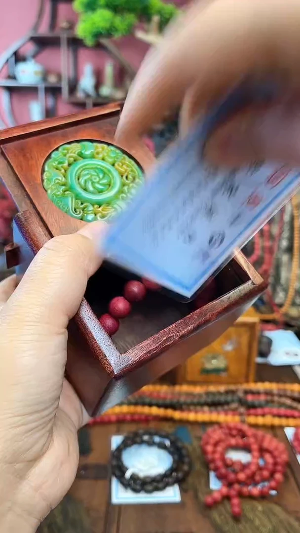 【闪购商品】木盒+串-6-红奇单圈1.0-妍妍批发