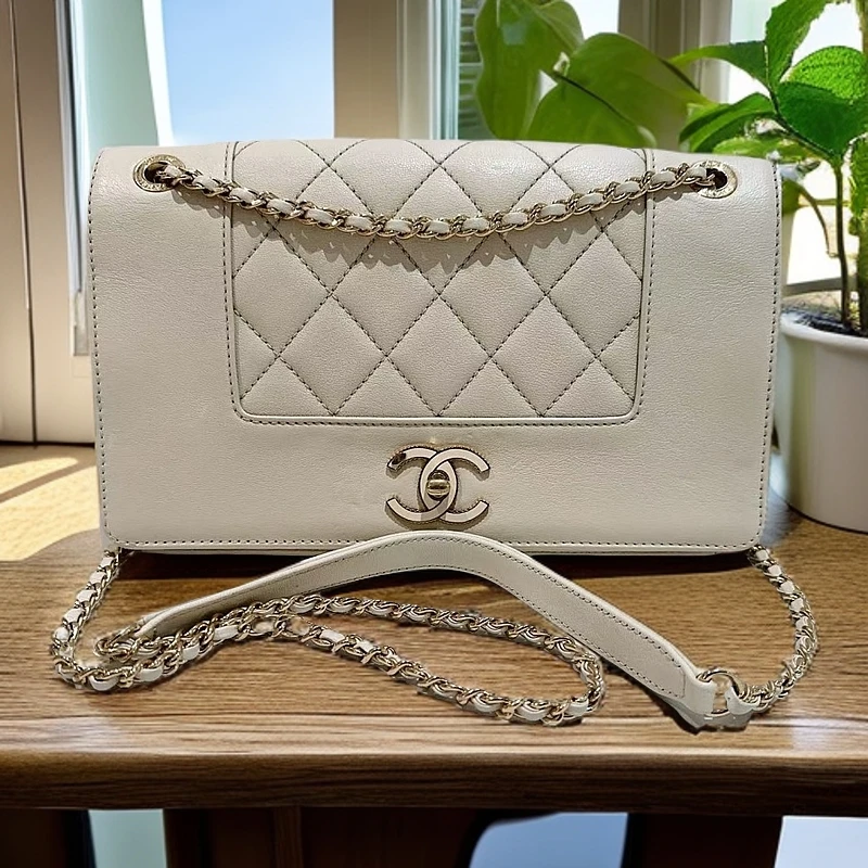 95新 Chanel/香奈儿 翻盖包1213 0192