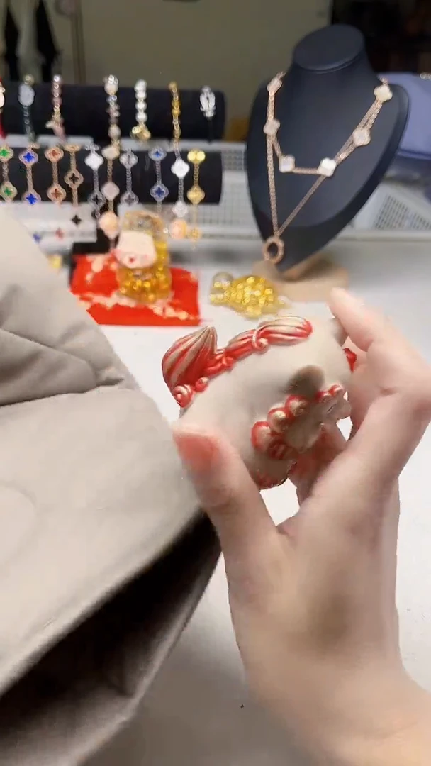 瓷片陶茶周边666文玩多人女卡其2xl