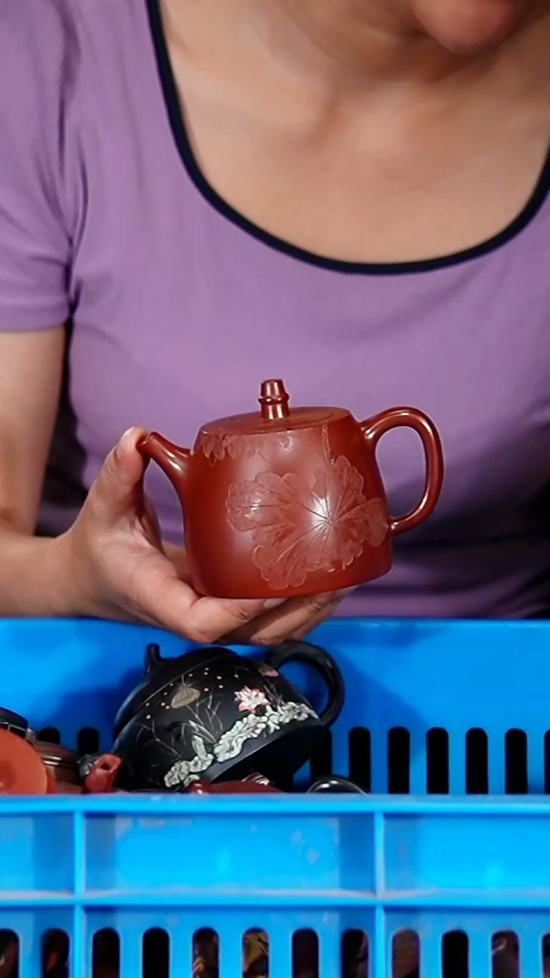 宜兴原矿紫砂壶茶壶280C