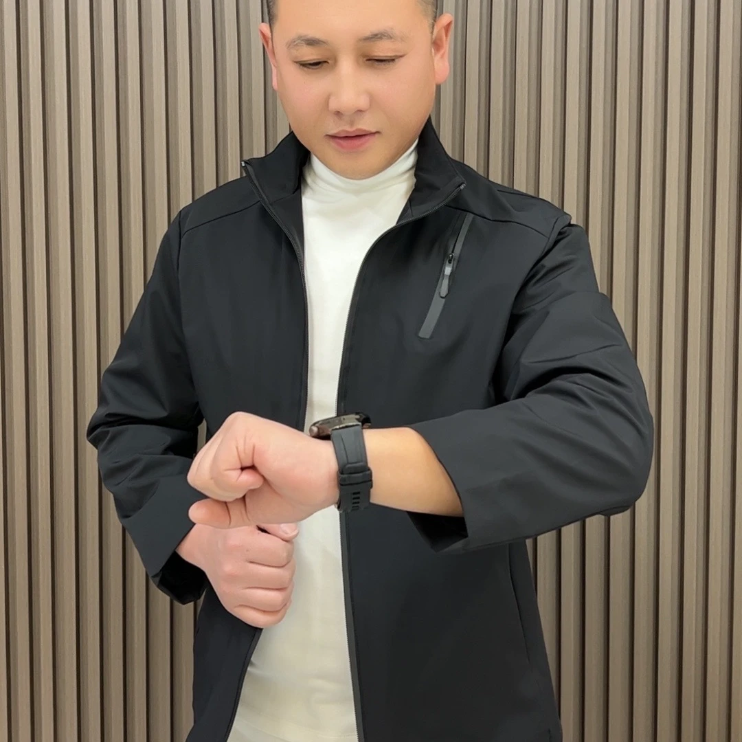 夹克立领百搭男士外套