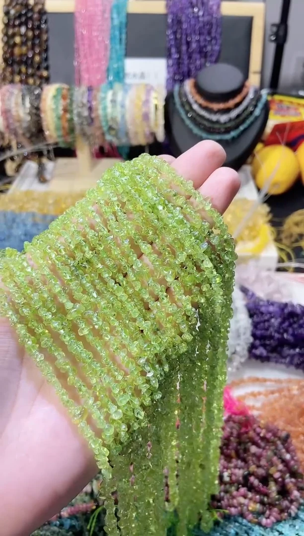 未镶嵌珠宝半成品水晶橄榄