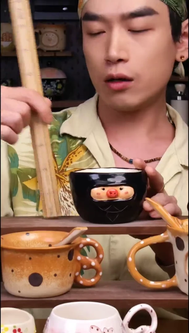 碗景德镇可爱设计师款陶瓷