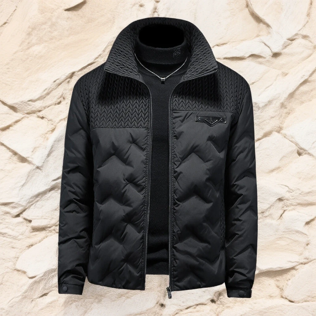 诺顿雷斯时尚羽绒服男装时尚白鸭绒外套加厚潮流冬季新款休闲纯色