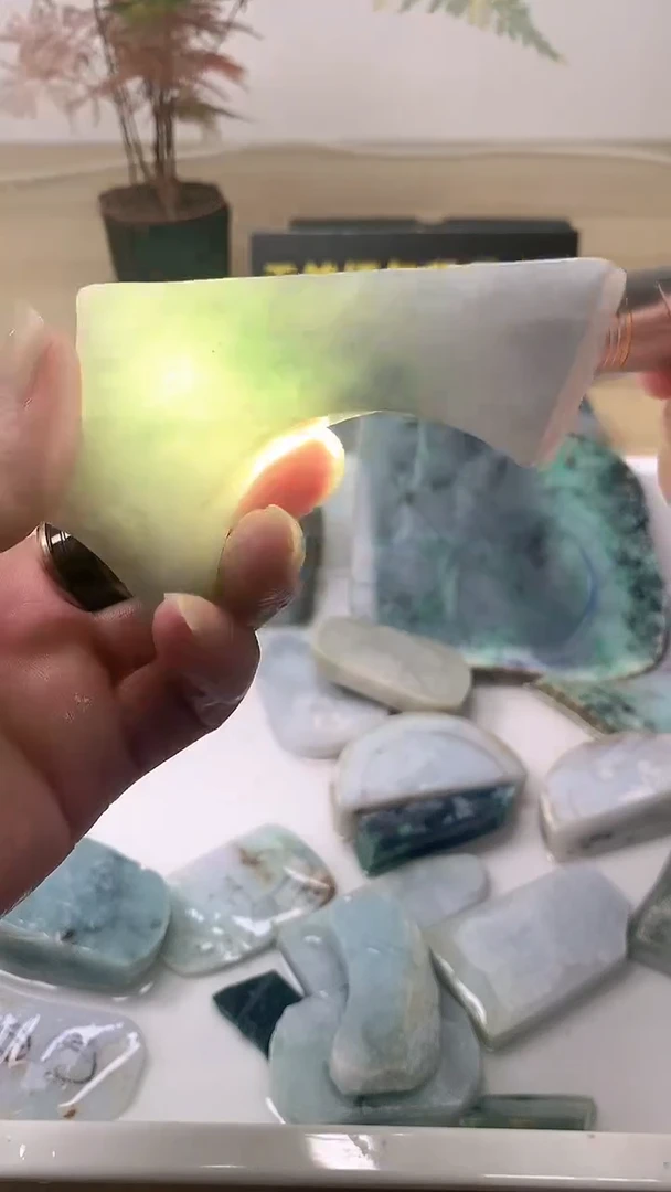 翡翠散珠天然缅甸翡翠A货06