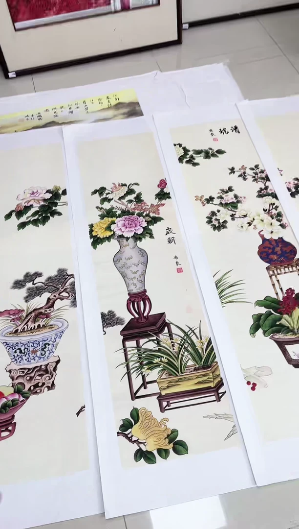 国画九霄甄选国画作品zhb