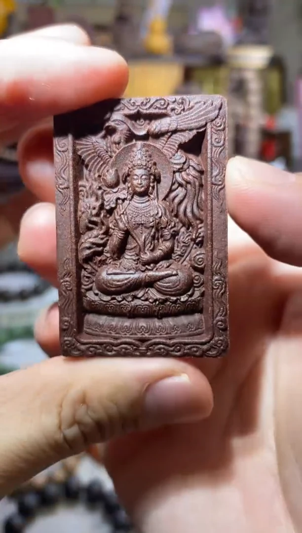 【闪购商品】泥塑花蕊夫人合香牌-八大守护生肖马