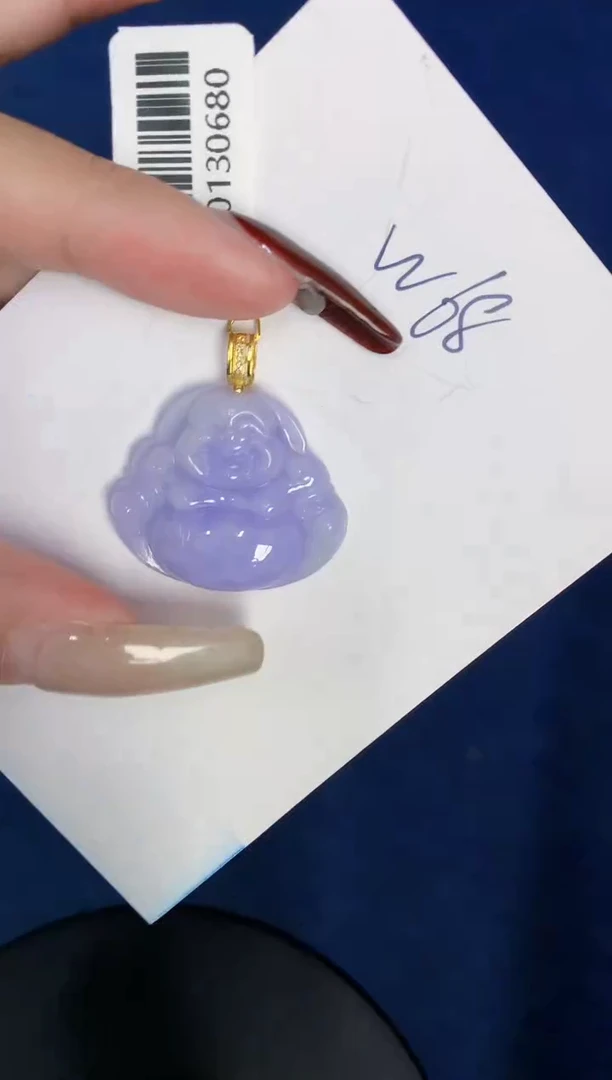 【闪购商品】翡翠颈饰18K金镶嵌00000000000