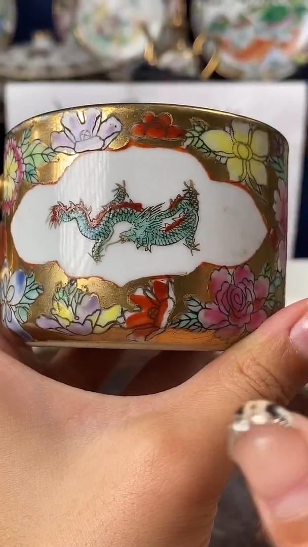 瓷片微瑕景德镇窑厂瓷摆件单件