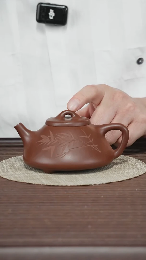 茶壶紫砂子冶石瓢