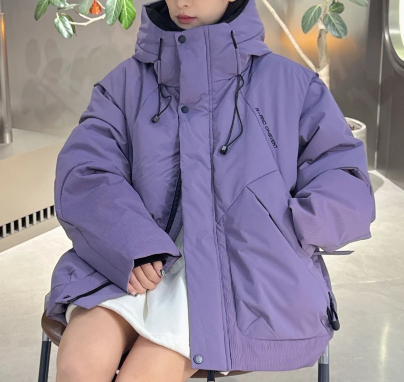 579  潮牌秋冬高品连帽80绒子羽绒服外套 YR8818 JD CK