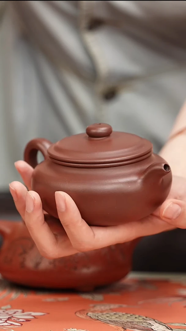 茶壶紫砂夜****天底槽清仿古260cc