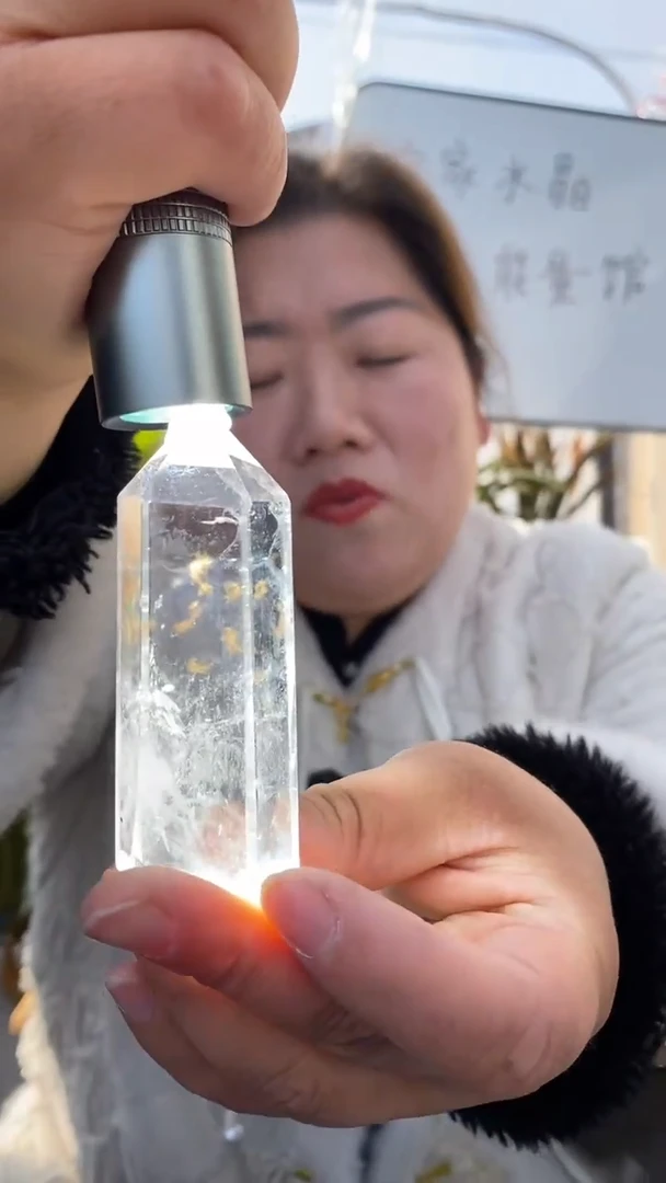 【闪购商品】水晶柱子未镶嵌白水晶柱子D603