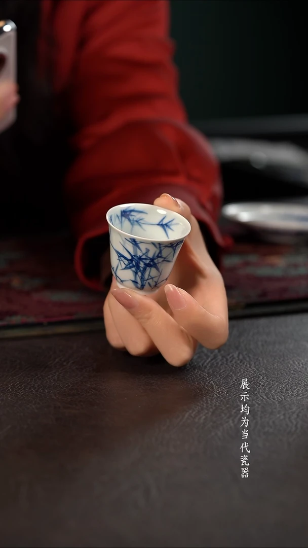 厚力煊竹影小闻香杯 随机