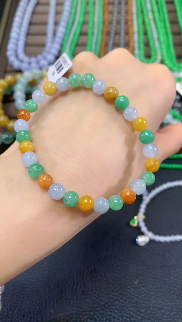 未镶嵌手串翡翠夏日珠宝A39