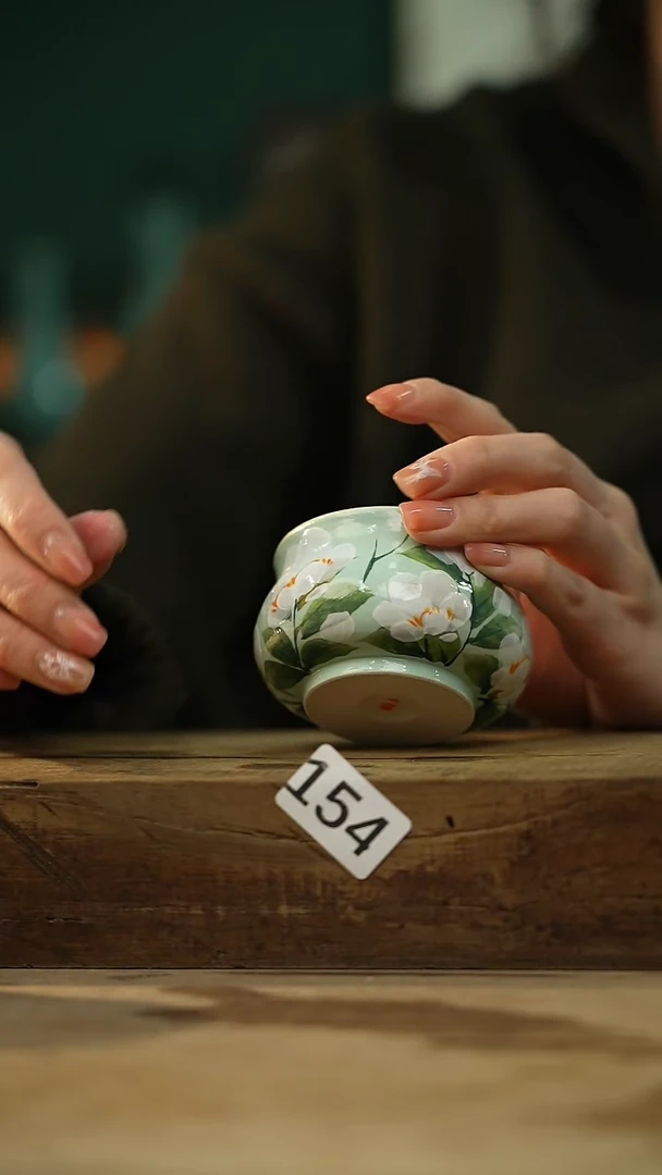 【闪购商品】瓷片油画风·彩绘·设计师石一款