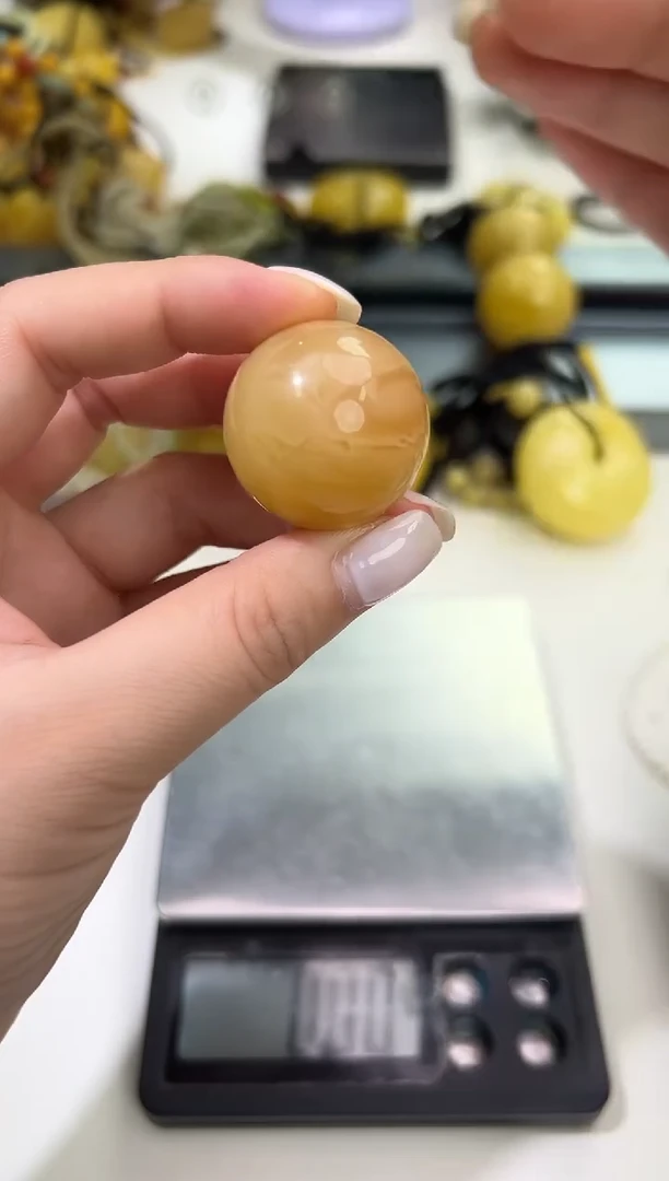 裸石琥珀未镶嵌琥珀蜜蜡吊坠