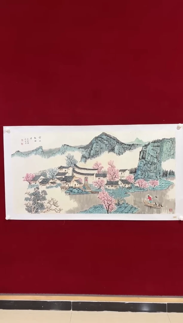 国画国画Y-王恒捷老师绘画作品-8平尺出书原作