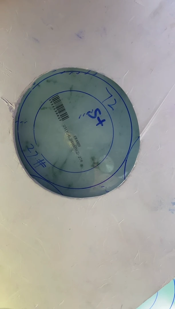 未镶嵌手镯定制翡翠小*朵正圈YJZQDZS-28-SZ