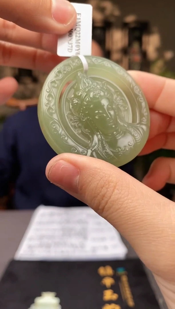 【闪购商品】和田玉颈饰未镶嵌C925