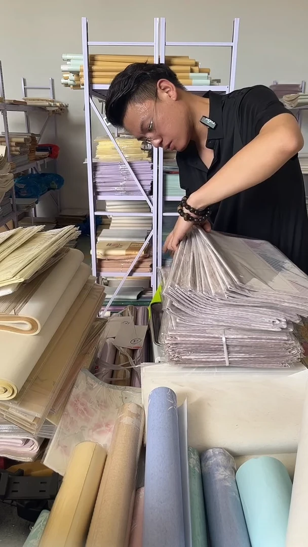 28格  5包   10cm格子  本生熟   34*138   5张/包