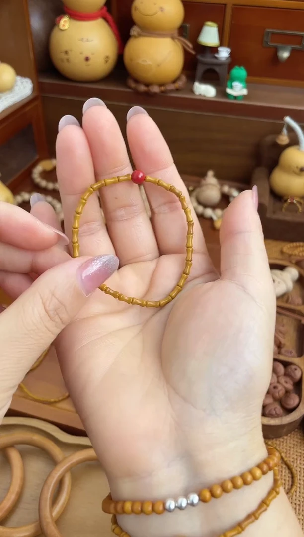 手串/手链核桃竹节手串一物一拍莎莎款