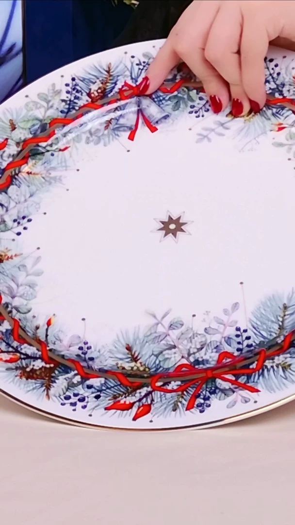 小*圣诞32cm盘子
