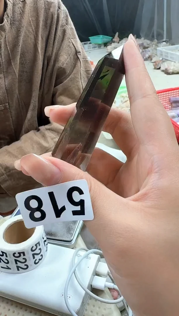 未镶嵌水晶大型摆件（非配饰）茶水晶柱子 518