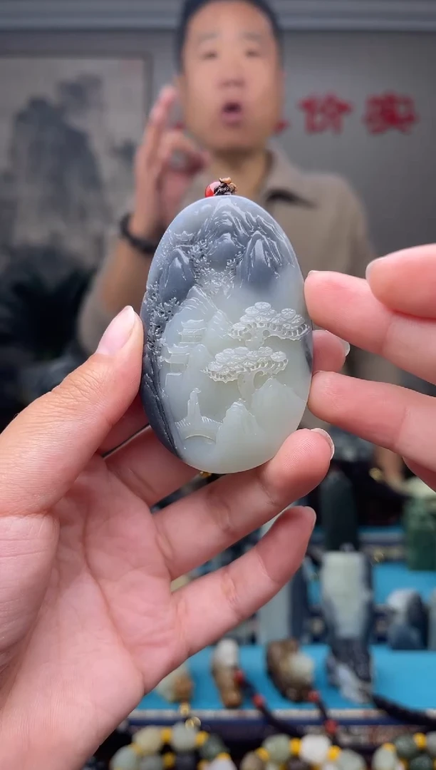 未镶嵌和田玉挂件1