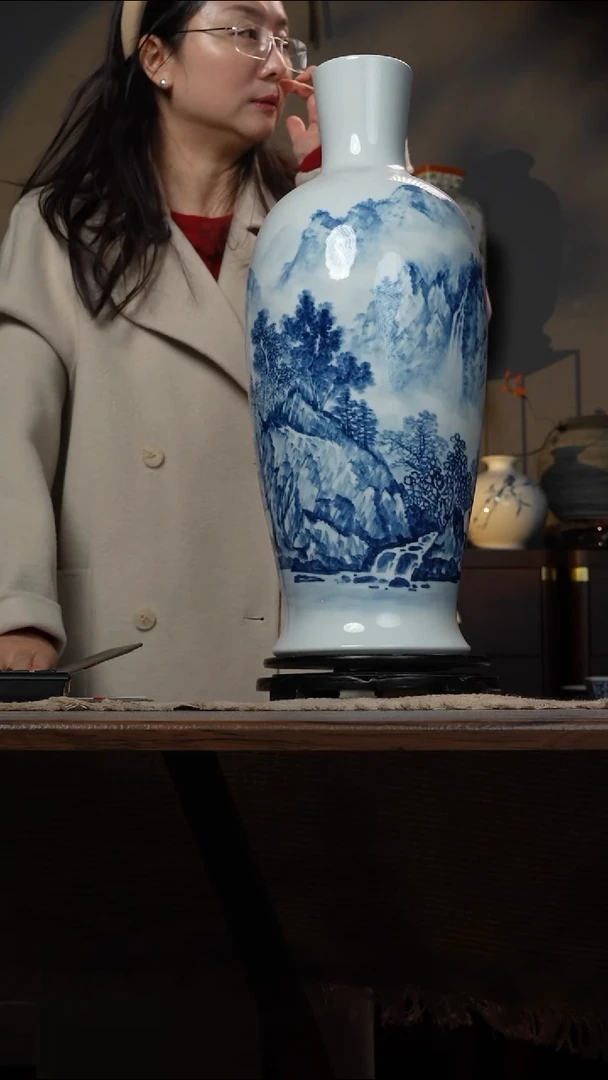 陶瓷    陶瓷花瓶摆件